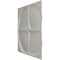 Ekena Millwork 19 5/8in. W x 19 5/8in. H Franklin EnduraWall Decorative 3D Wall Panel Covers 2.67 Sq. Ft. WP20X20FRBGL - alternate 5